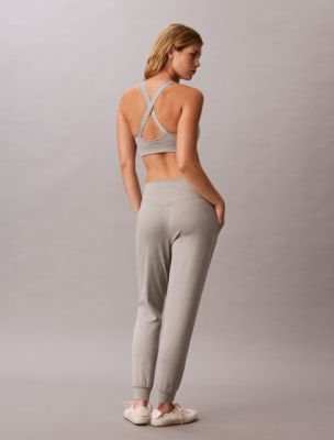 Спортивное бра Sport, средняя поддержка — Calvin Klein, цвет: Серый меланжевый — фото 6