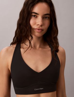Спортивное бра Impact — Calvin Klein, цвет: Чёрный — фото 3
