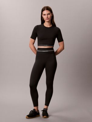 Женские футболки Calvin Klein Icon Sport Cropped T-Shirt — фото 2
