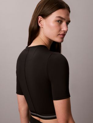 Женские футболки Calvin Klein Icon Sport Cropped T-Shirt — фото 4