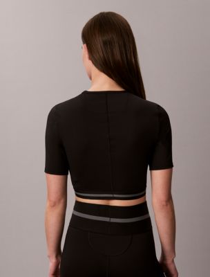 Женские футболки Calvin Klein Icon Sport Cropped T-Shirt — фото 5