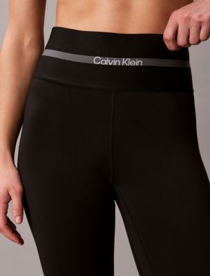 Женские леггинсы Calvin Klein Icon Sport Striped Wide Waistband 7/8 Leggings — фото 4