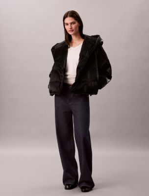 Женская куртка Calvin Klein Relaxed Puffer, цвет: Чёрный — фото 2