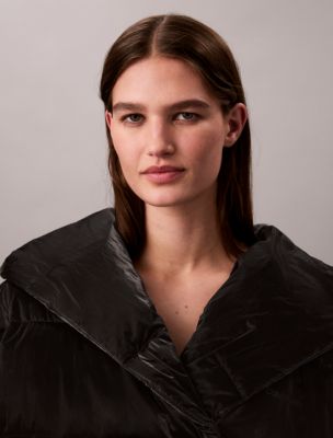 Женская куртка Calvin Klein Relaxed Puffer, цвет: Чёрный — фото 3