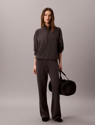 Ultra Soft Knit Sweatpants, Black Oyster