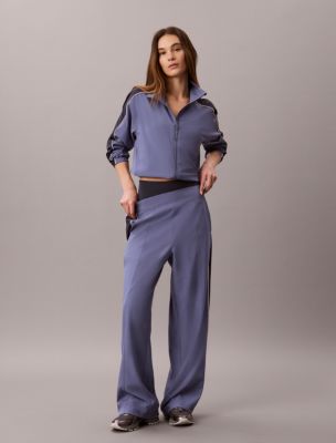 Commuter Colorblock Woven Pants, Stone Hard Blue