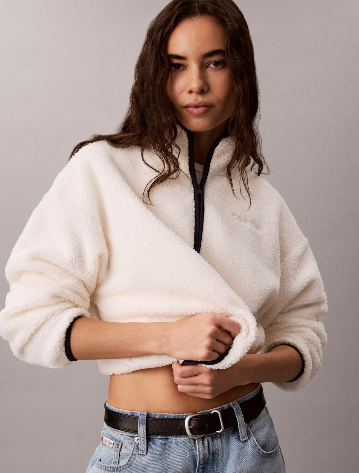 Sherpa 1/4 Zip Sweatshirt