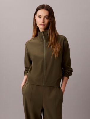 Modern Sport Windbreaker Jacket, Fatigue