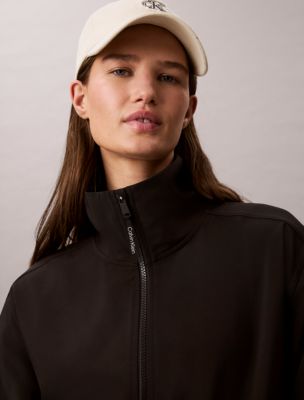 Женская куртка Calvin Klein Modern Sport Windbreaker, цвет: Чёрный — фото 3