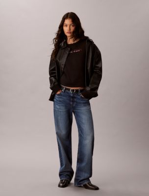 Женские футболки Calvin Klein Icon Sport Graphic High Hip Tee — фото 3