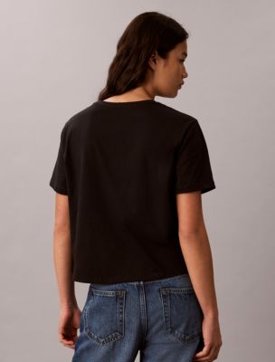 Женские футболки Calvin Klein Icon Sport Graphic High Hip Tee — фото 4