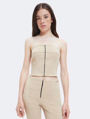 Haut bustier, travertin