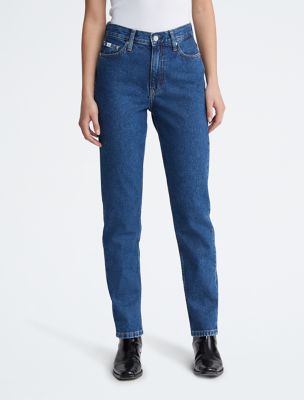 Mom Fit Jeans, Medium Denim