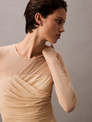 Layered Mesh Mini Dress | Calvin Klein