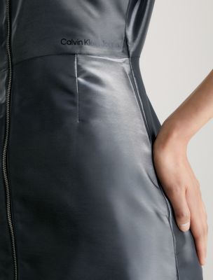 Liquid Metal Mini Dress | Calvin Klein USA