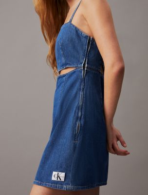 【CK JEAN】WOMEN CUT OUT DRESS J223665 1A4 J223665_1A4_main