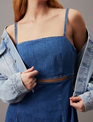 【CK JEAN】WOMEN CUT OUT DRESS J223665 1A4 J223665_1A4_alternate3