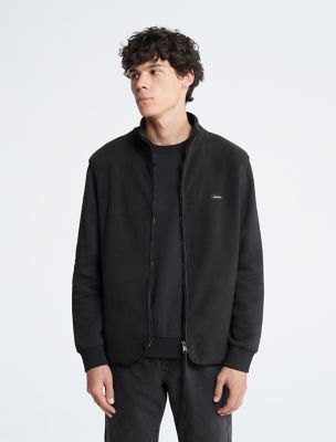 Premium Polar Fleece Vest, Black
