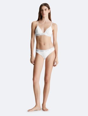 追跡便【 】CK  LEGACY 三角カップビキニトップ Legacy Triangle Bikini Top | Calvin Klein® USA
