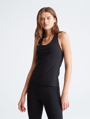 Performance Embrace Low Impact Racerback Tank Top, Black