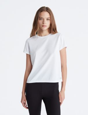 Performance Tech Pique T-Shirt, White