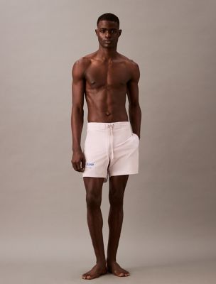CK NYC Board Shorts, Gray Lilac