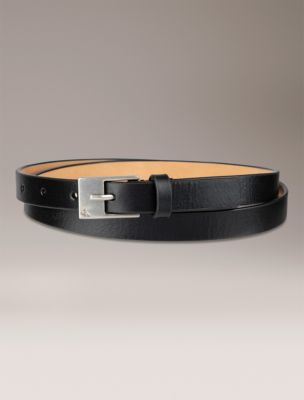 Slim Harness Buckle Belt , Black
