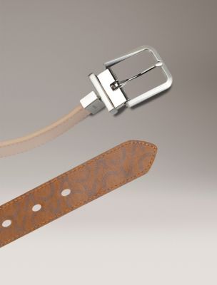 Женские ремни Calvin Klein Reversible Monogram Logo Belt — фото 3