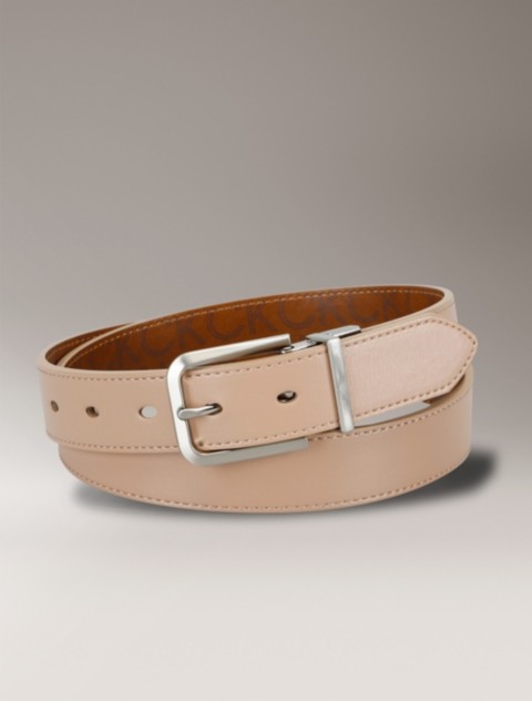 Женские ремни Calvin Klein Reversible Monogram Logo Belt