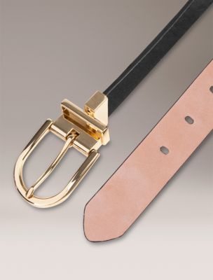 Женские ремни Calvin Klein Reversible Round Buckle Belt — фото 3