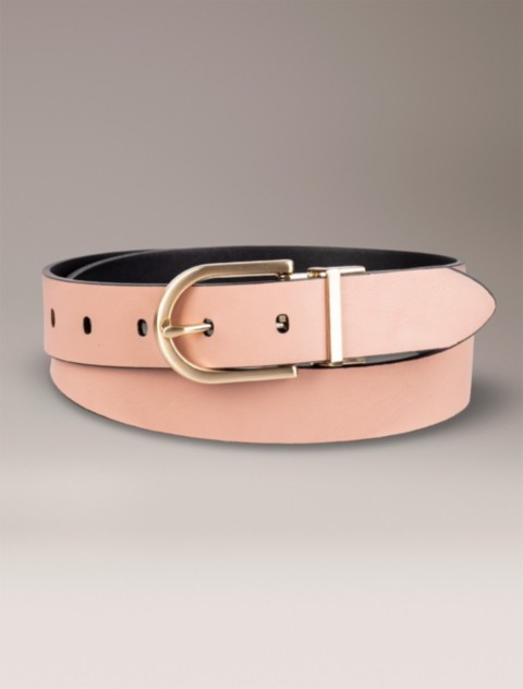 Женские ремни Calvin Klein Reversible Round Buckle Belt