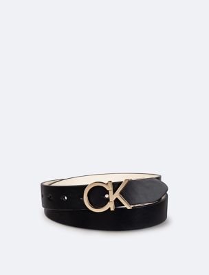Monogram Logo Plaque Reversible Belt | Calvin Klein
