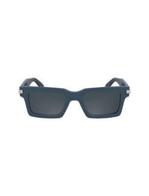 Acetate Rectangle Sunglasses, Avio