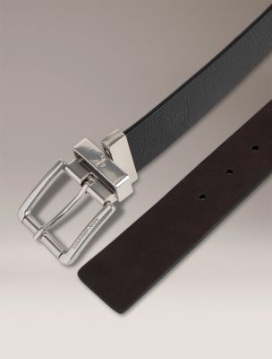 Мужские ремни Calvin Klein Pebbled Leather Reversible Belt — фото 2