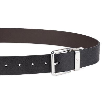 Мужские ремни Calvin Klein Pebbled Leather Reversible Belt — фото 3