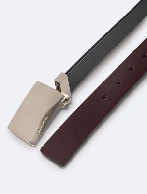 Leather Reversible Dress Belt | Calvin Klein