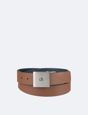 新発売の Belt Plaque Logo Square Reversible | Klein Calvin アイドルグッズ