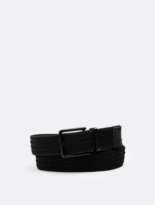 Boys Mixed Media Belt, Black