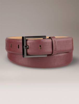 Tech Harness Buckle Belt, Burgundy