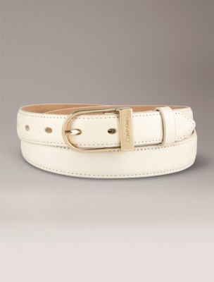 Classic Slim Belt, New Bone