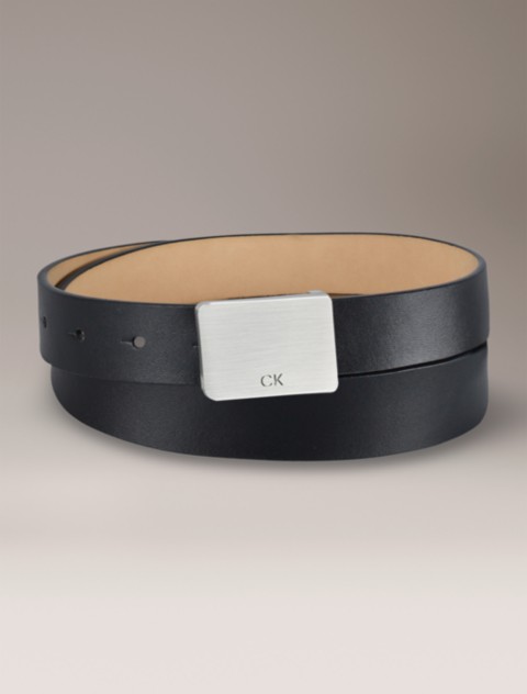 Мужские ремни Calvin Klein Smooth Plaque Belt