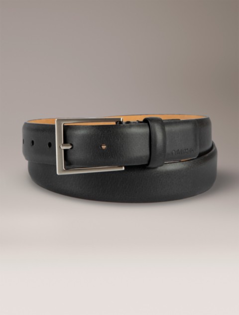 Мужские ремни Calvin Klein Embossed Logo Harness Buckle Belt