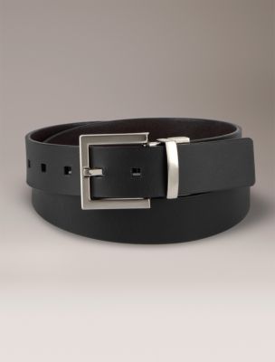 Reversible Harness Buckle Belt, Brown
