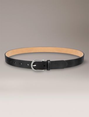 Женские ремни Calvin Klein Monogram 2-Pack Belt, цвет: Чёрный — фото 4
