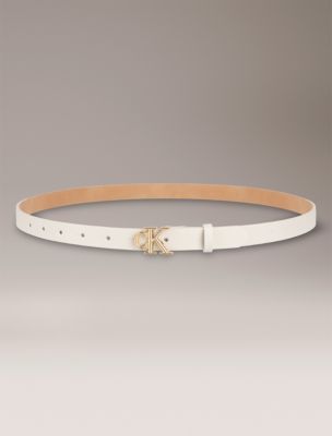 Женские ремни Calvin Klein Monogram 2-Pack Belt, цвет: Чёрный — фото 5
