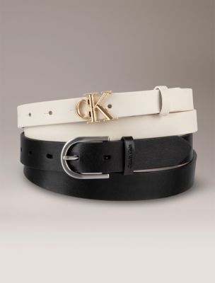 Monogram 2-Pack Belt, Black