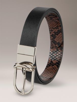 Женские ремни Calvin Klein Reversible Swivel Buckle Belt — фото 3