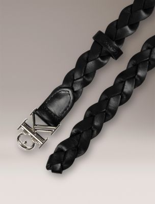 Женские ремни Calvin Klein Monogram Braided Belt — фото 2