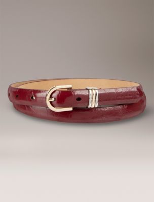 Женские ремни Calvin Klein Mixed Metal 2-Pack Belt, цвет: Угольный — фото 4