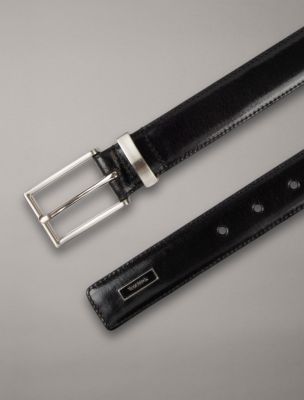 Мужской ремень Calvin Klein Logo Plaque Harness Belt, цвет: Чёрный — фото 2
